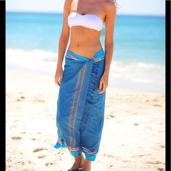 Kikoy Other - Kikoy Sarong Pareo Beach Wrap Towel Unisex NWOT